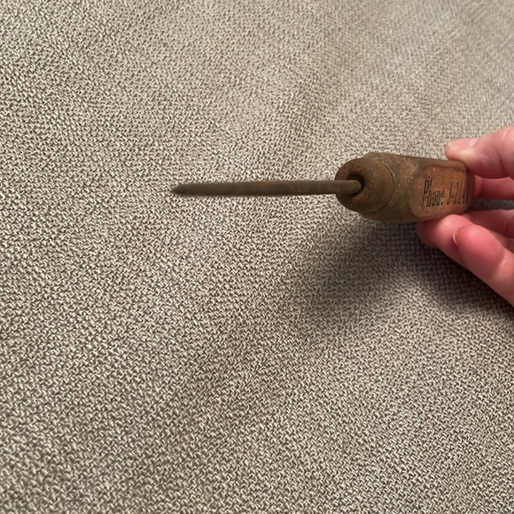 Vintage Antique Arctic Ice Pick Wood Handle - Picture 6 of 7